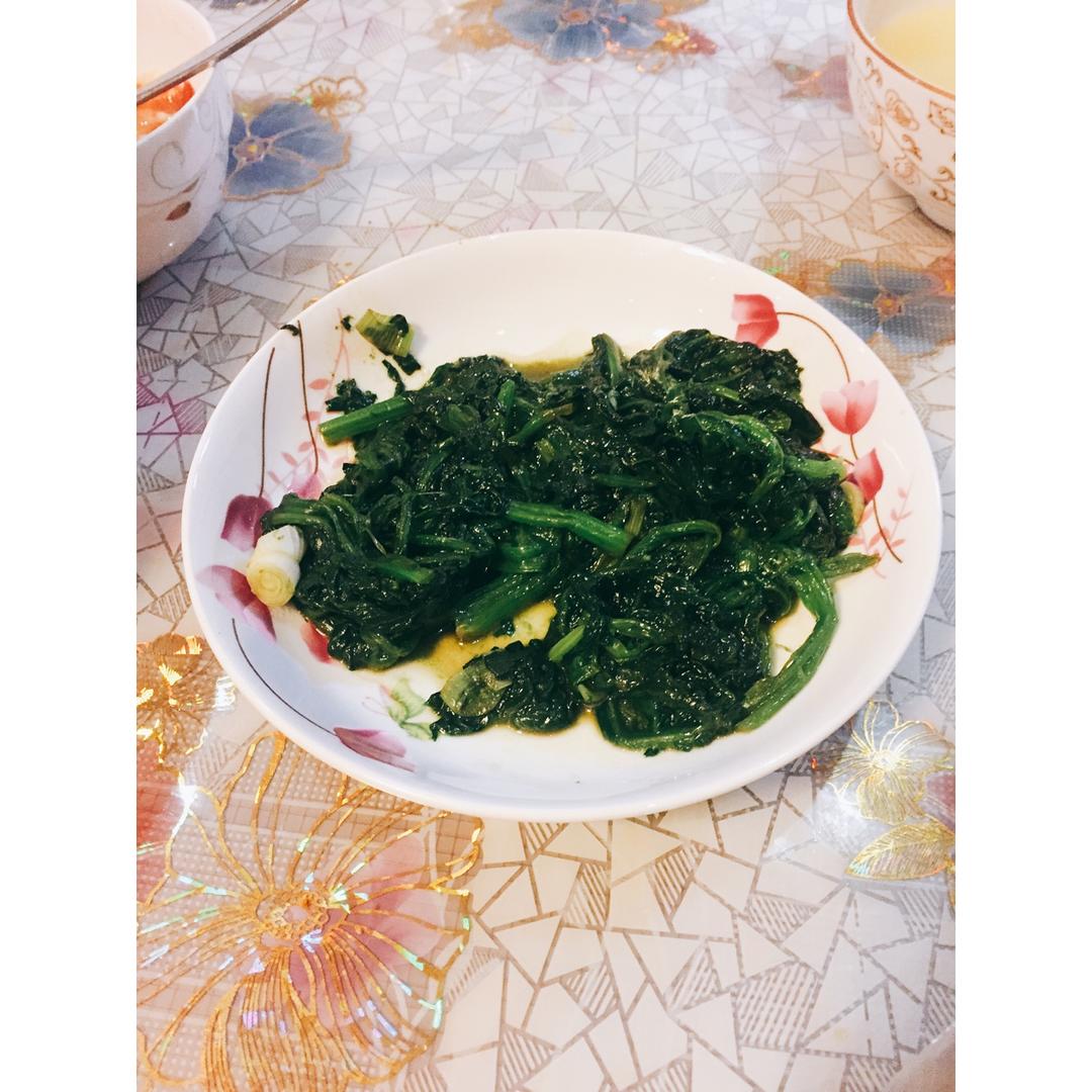 蒜末菠菜