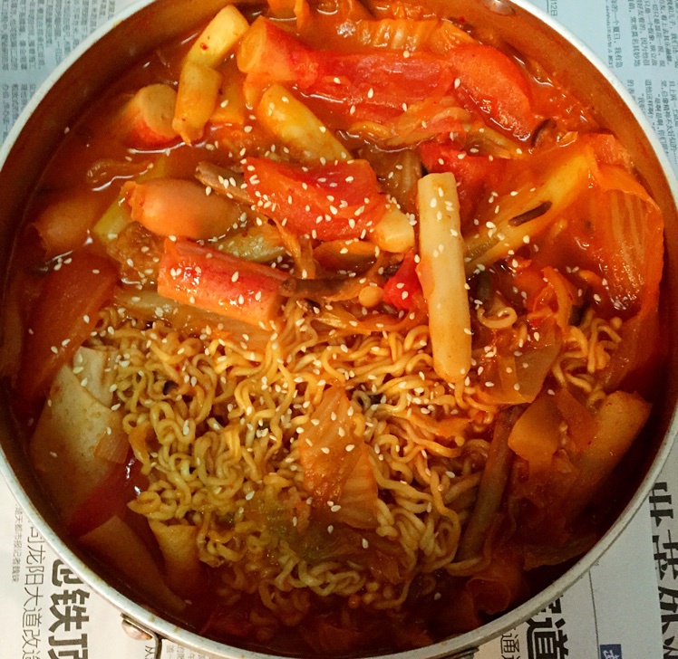 韩式芝士部队锅