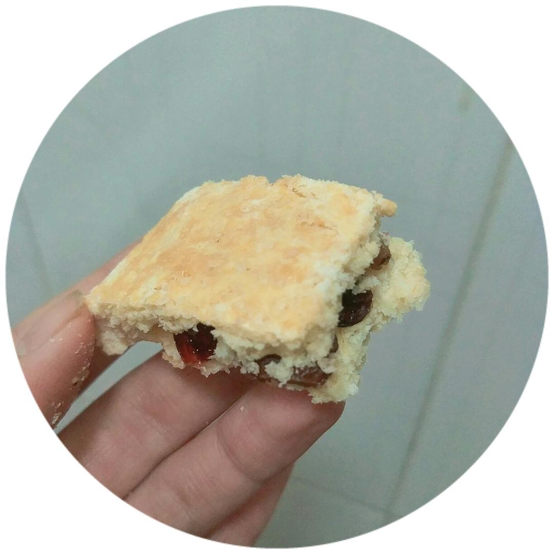 蔓越莓葡萄干酥饼