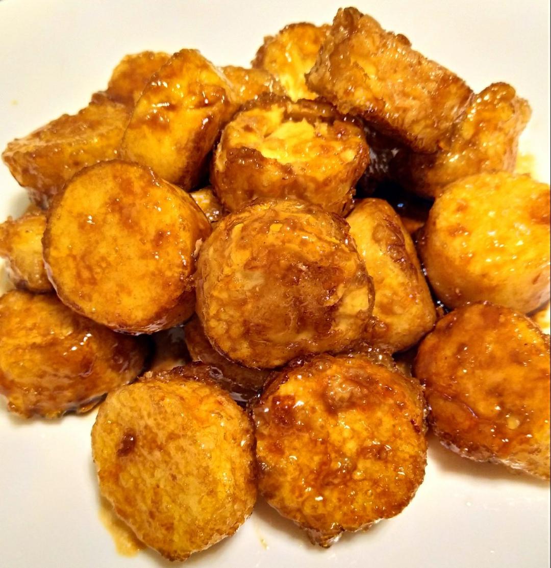 素食 酸甜脆皮日本豆腐 颂小羊的妈咪做的酸甜脆皮日本豆腐