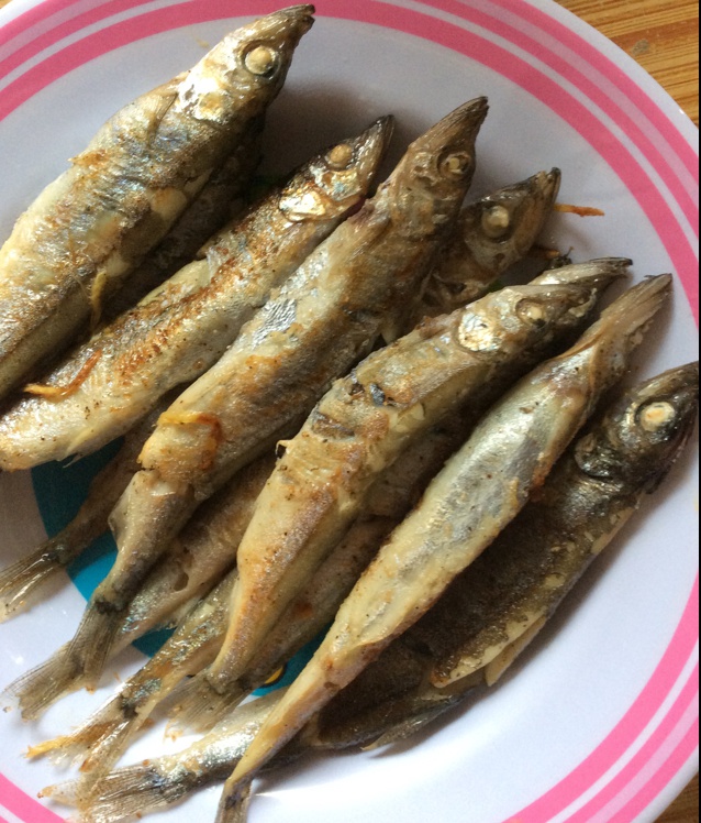 香煎椒盐多春鱼