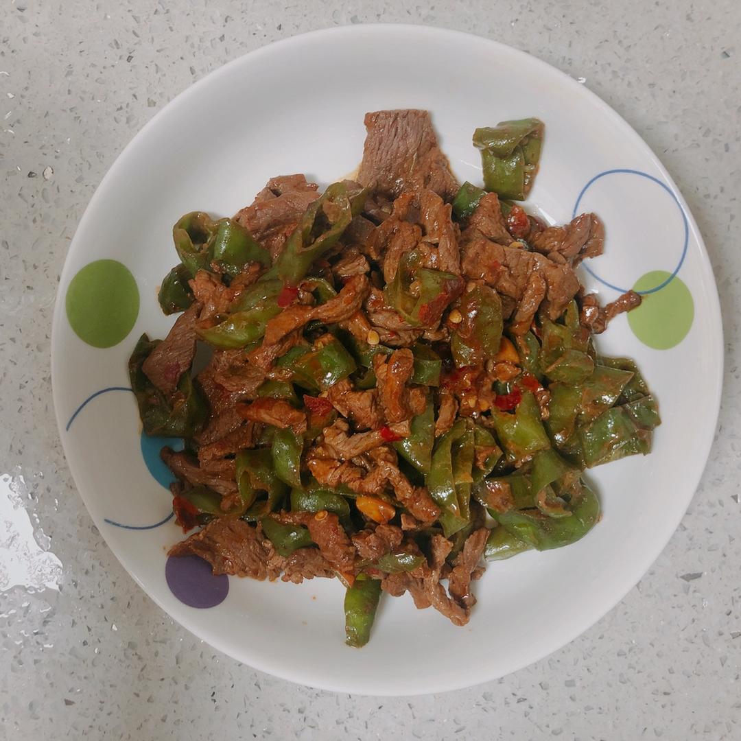 青椒炒牛肉