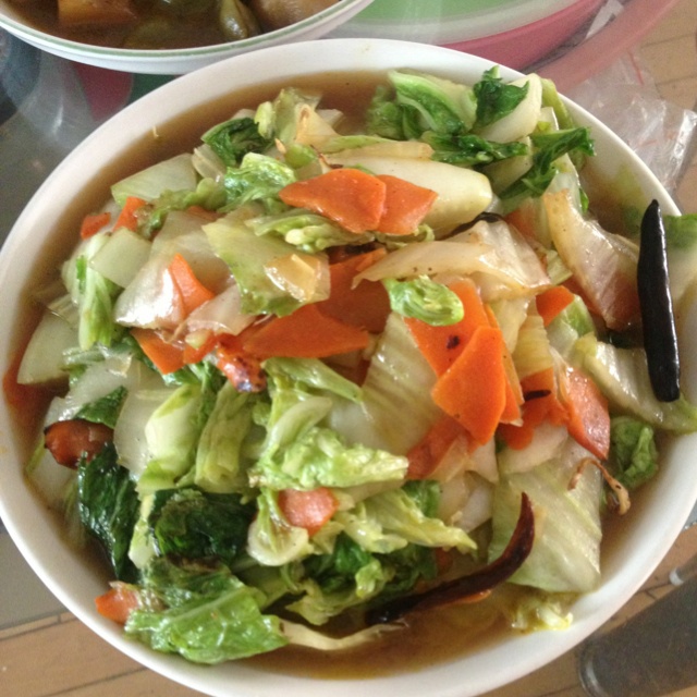 白菜炒胡萝卜（兔子餐）