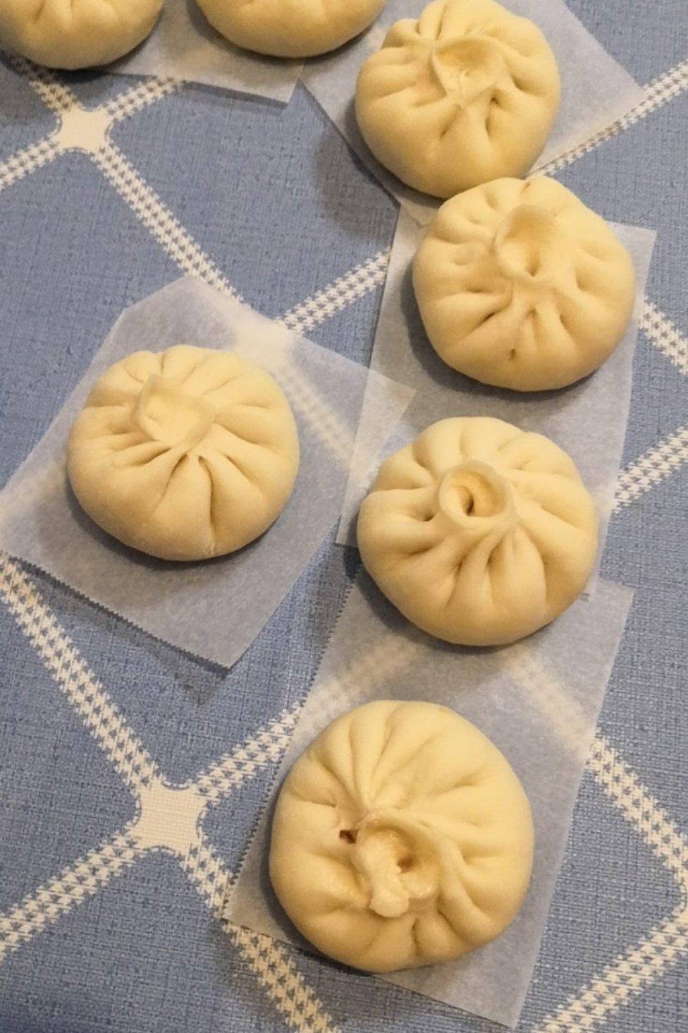 家庭手工肉馅大包子