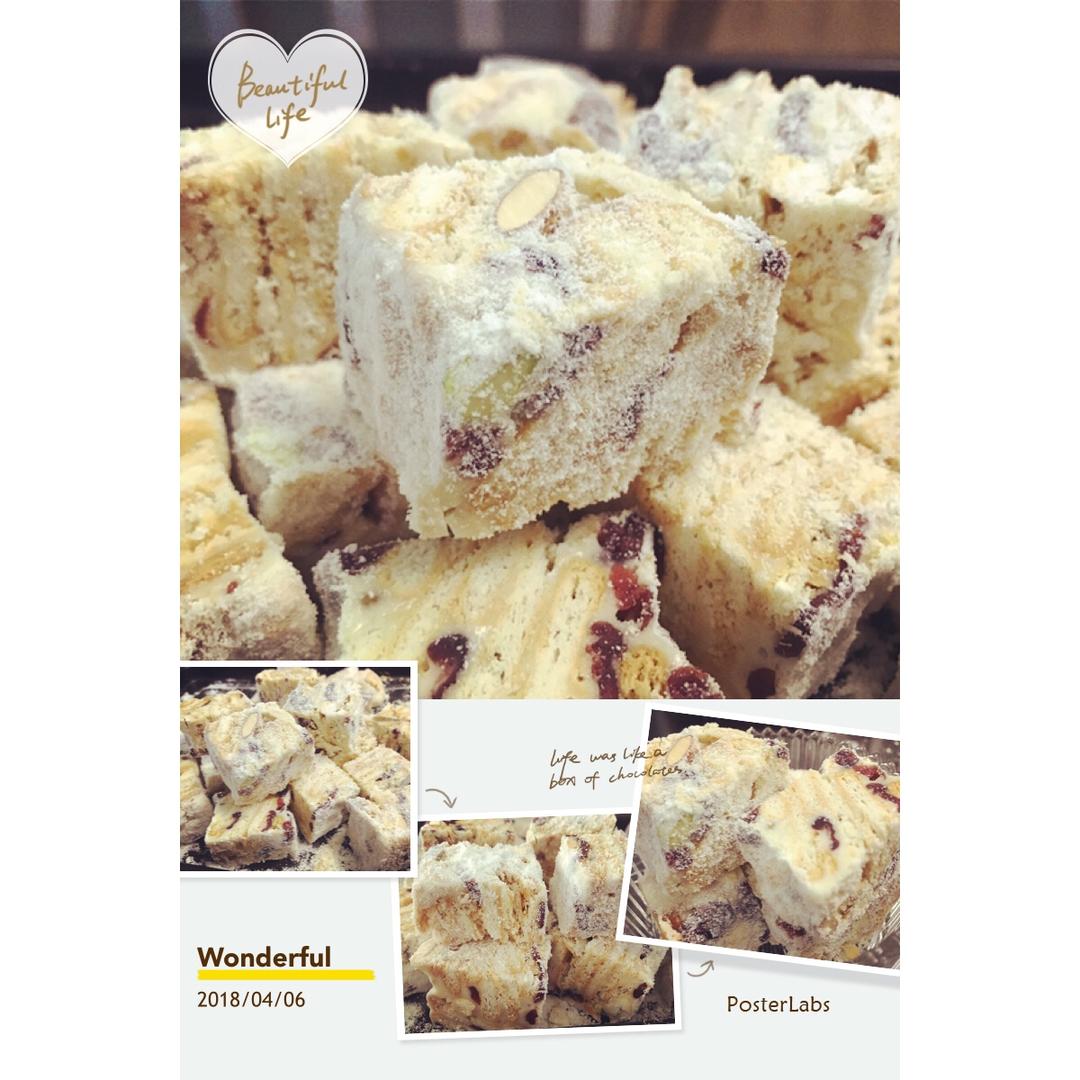 风靡吃货圈的雪花酥