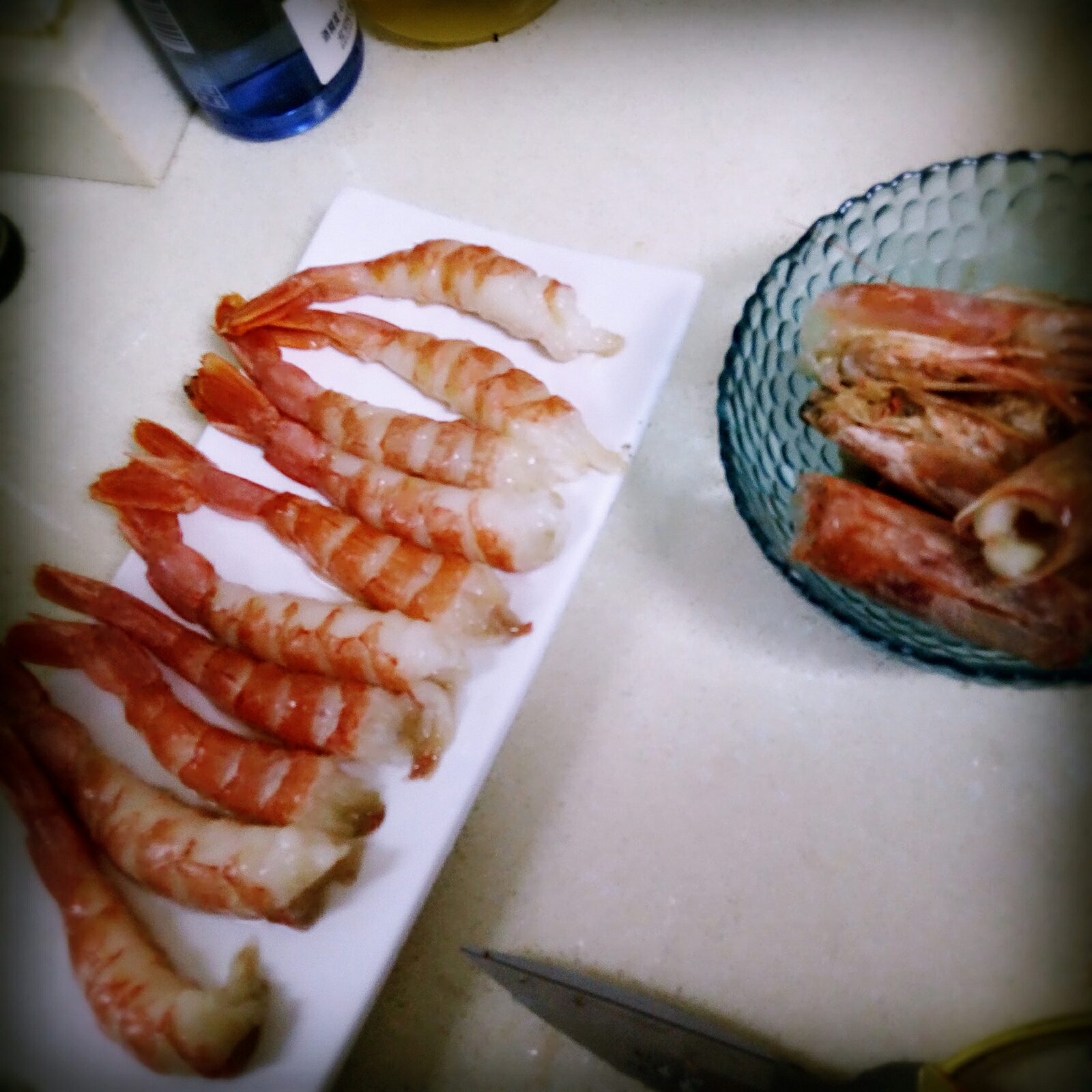 阿根廷红虾(空气炸锅版)的做法 步骤1