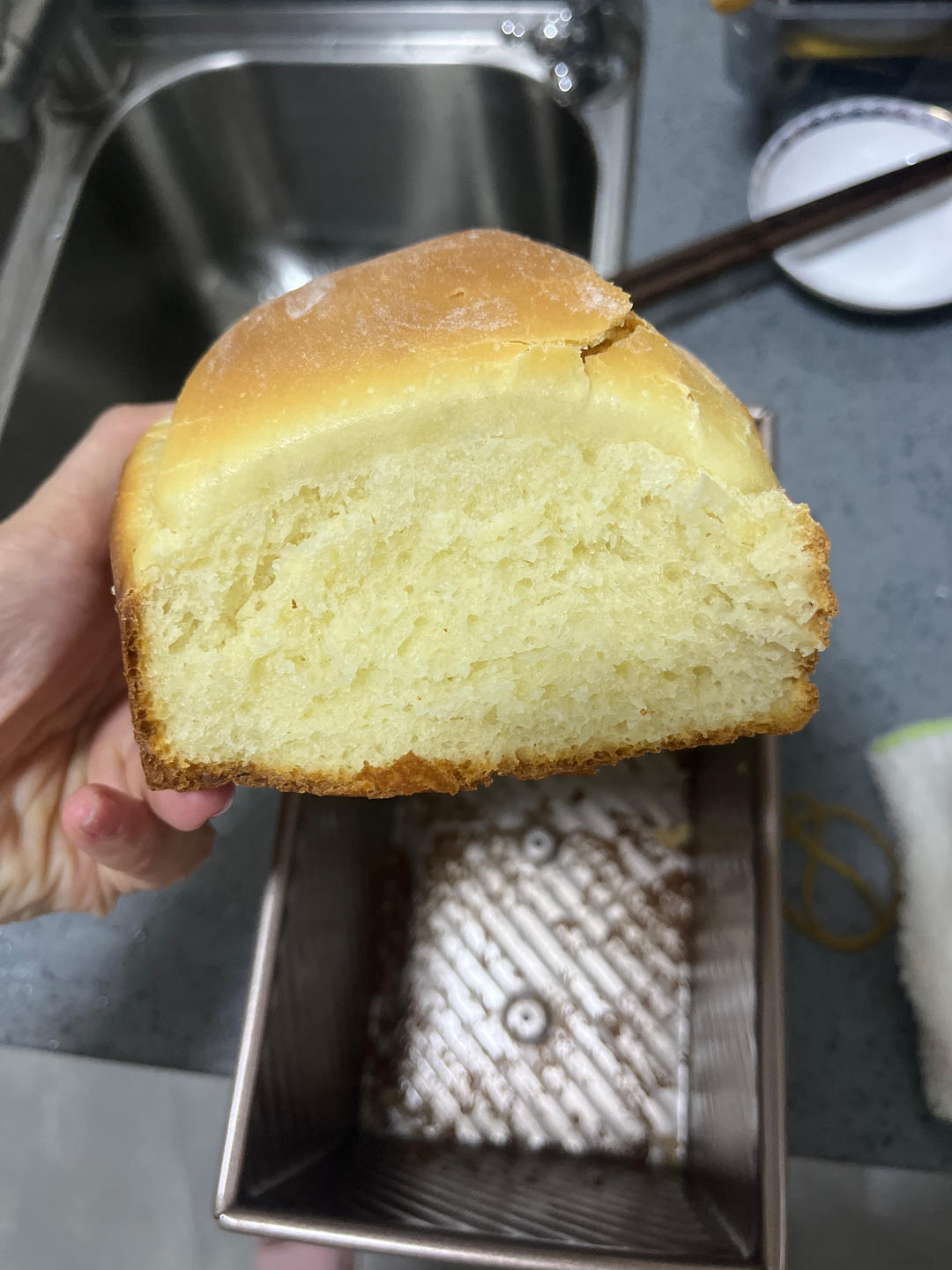 ‼️如云朵般柔软De吐司㊙️中筋面粉版