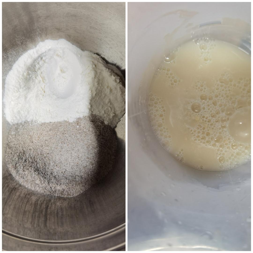 纯奶手撕吐司的做法 步骤1