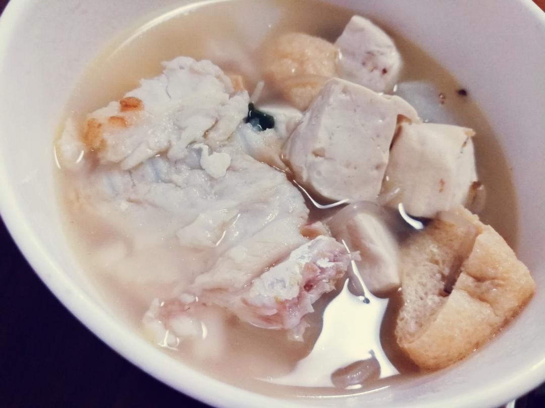 豆腐黑鱼汤