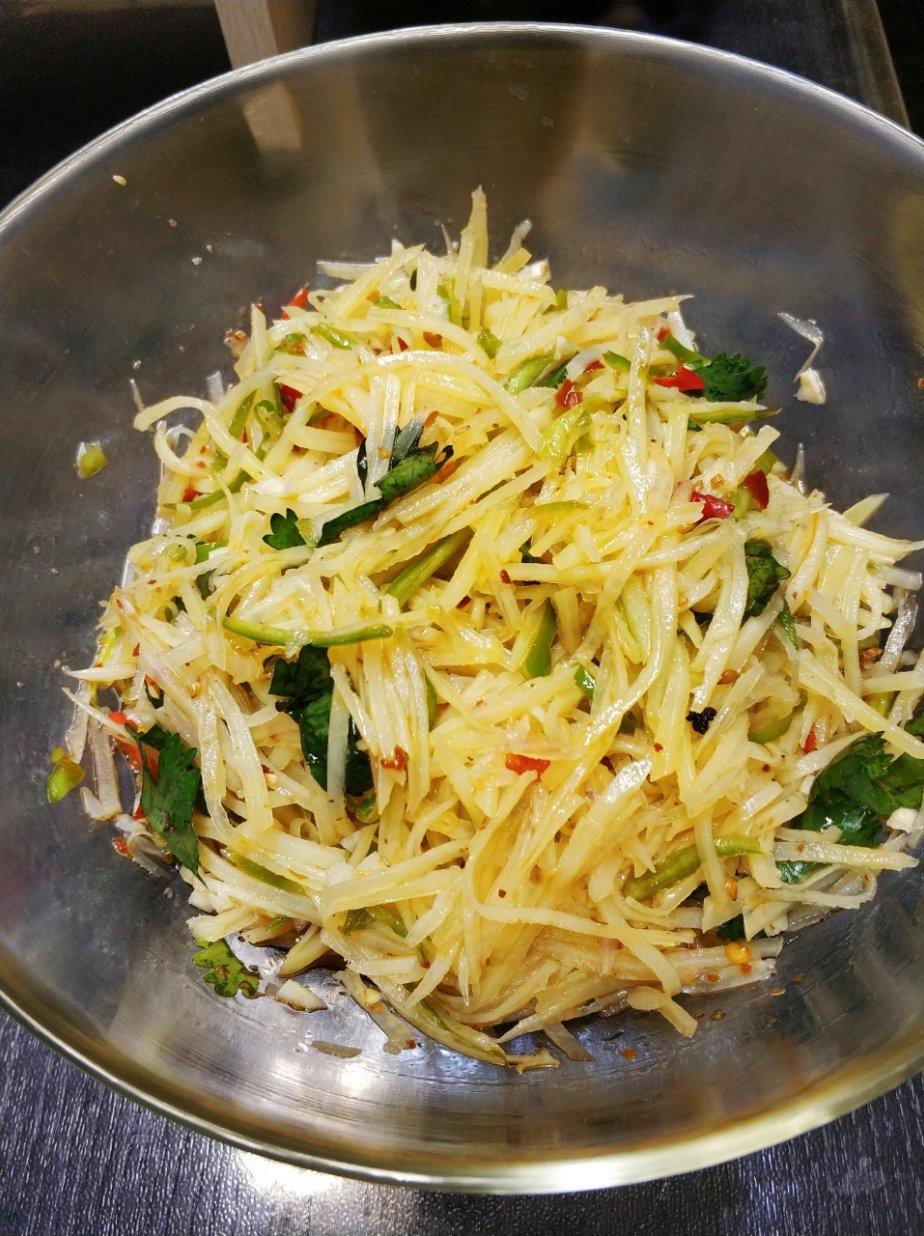 炝拌土豆丝