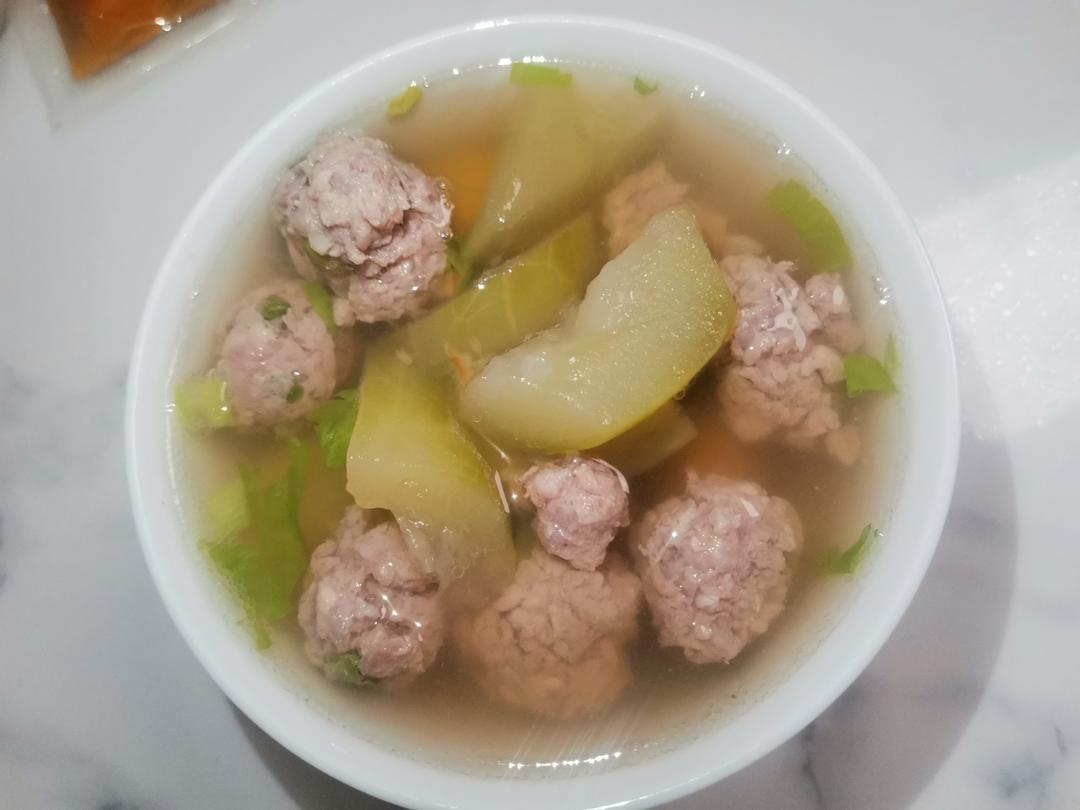 青瓜肉丸汤