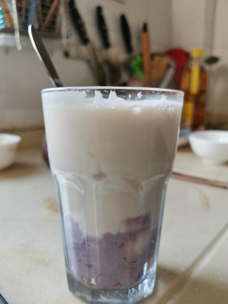 独家完美配方😏复刻COCO的芋泥鲜奶，超级简单！！无敌万能好用的酱！