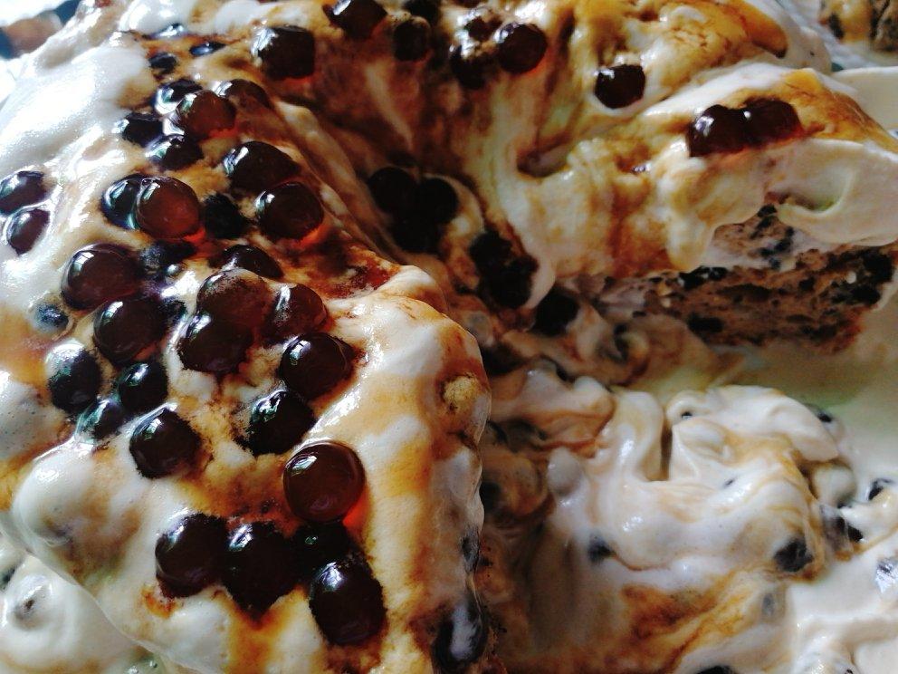 黑糖珍珠爆浆蛋糕