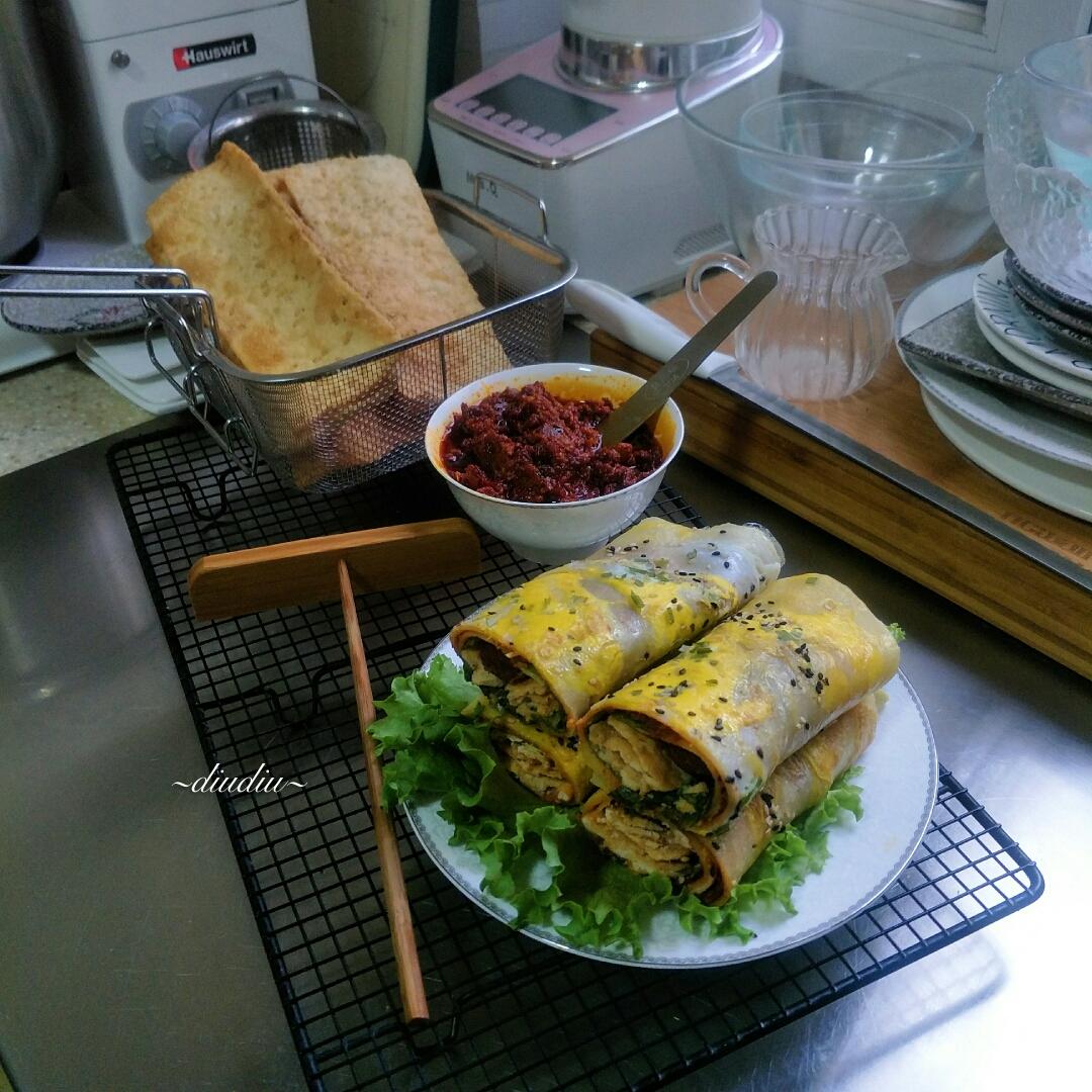 纯奶手撕吐司的做法 步骤1