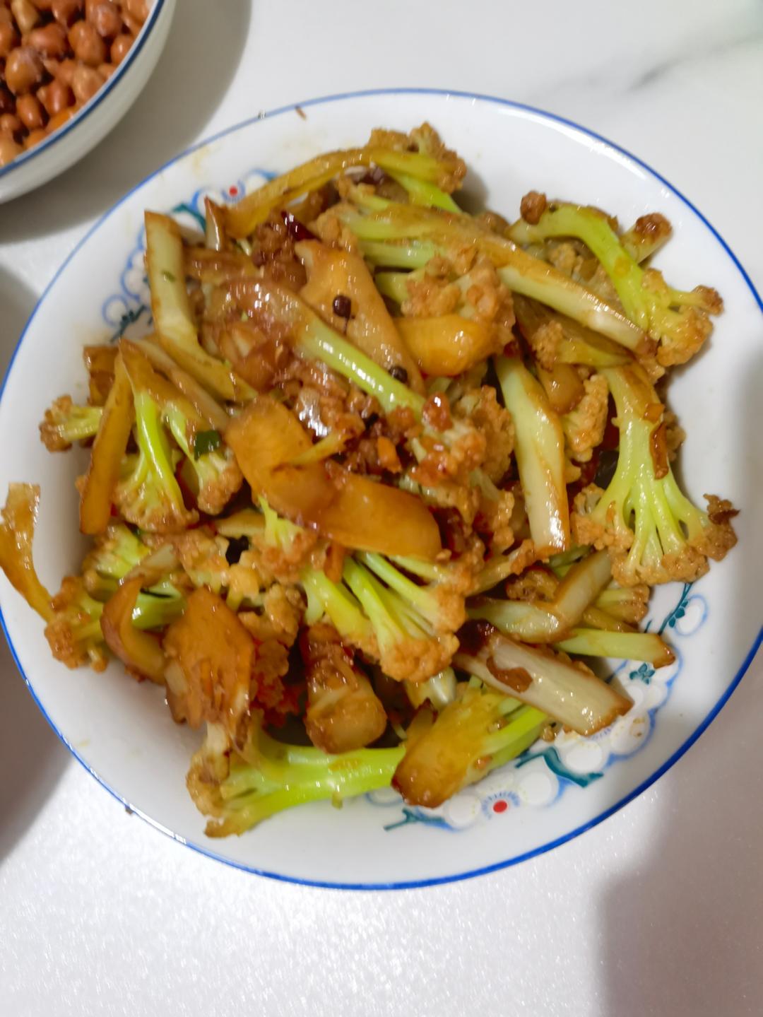 比肉还好吃的【炝炒花椰菜】