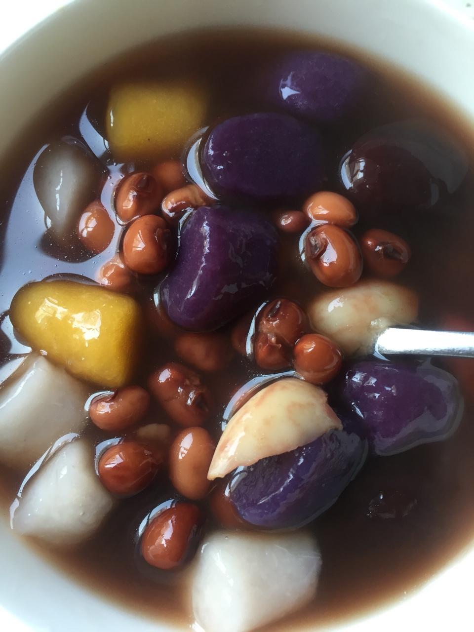 芋圆红豆沙