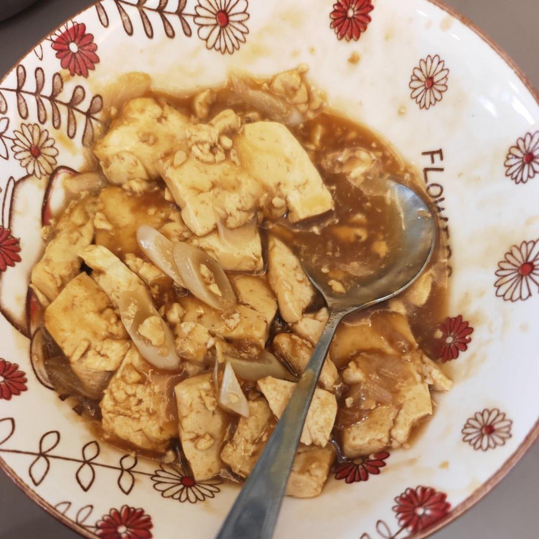 家常葱烧豆腐