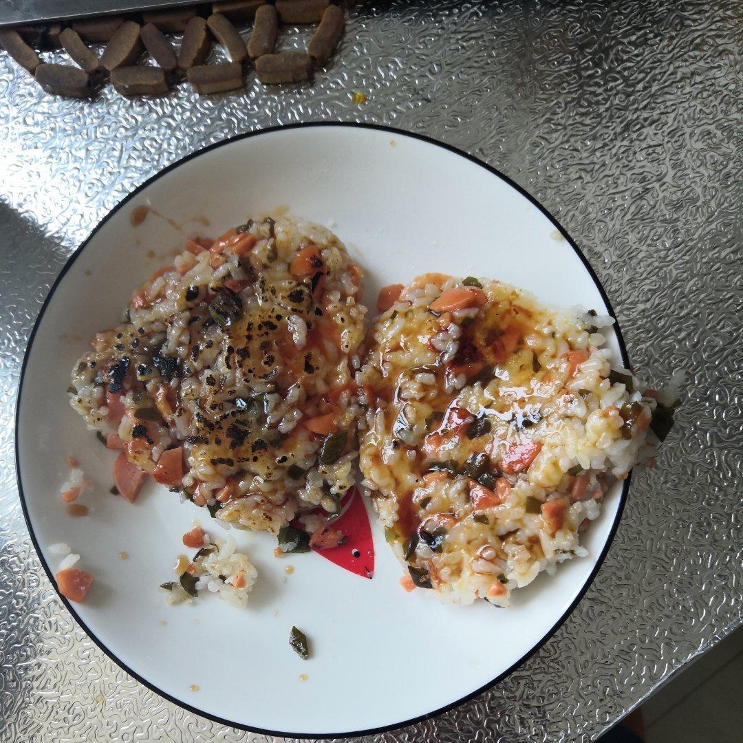 🔥剩饭变美食——蜜汁饭团🍙