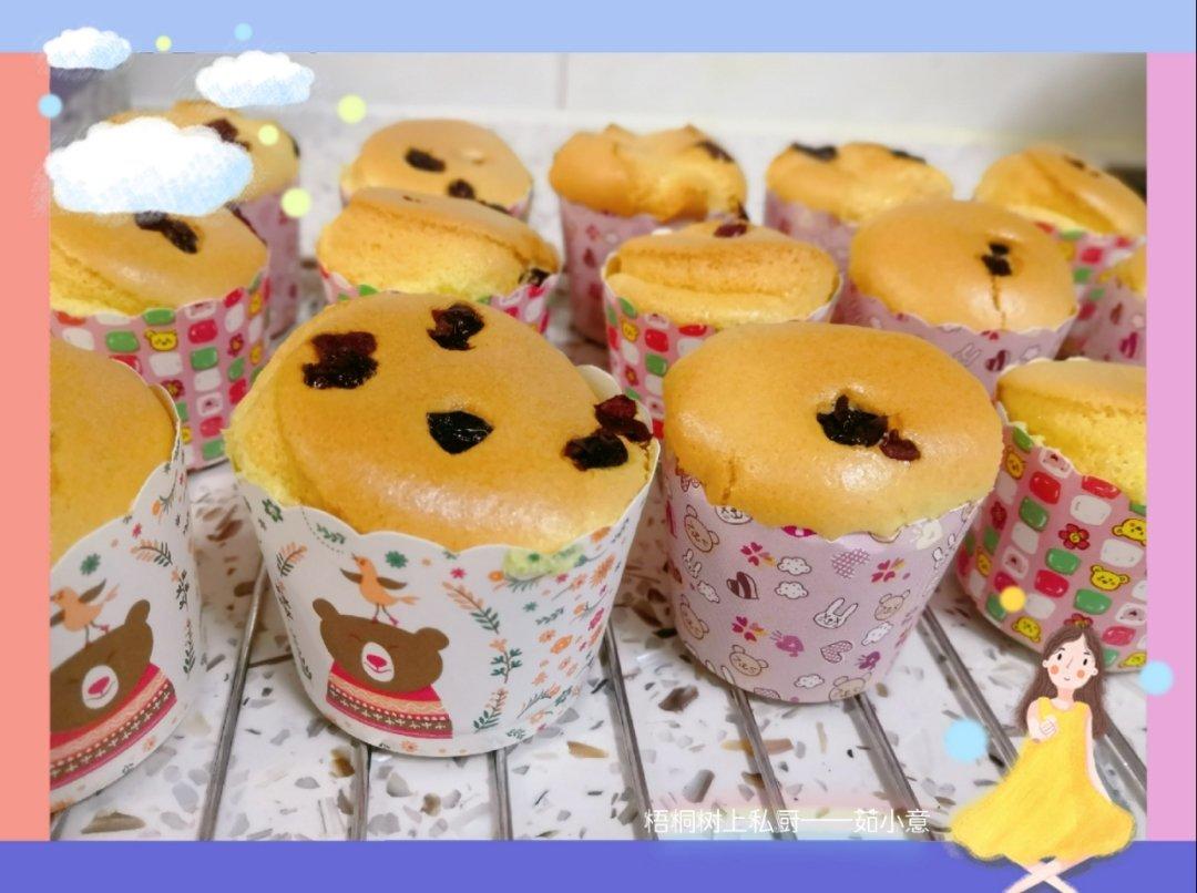 纸杯蛋糕 8寸戚风蛋糕的量