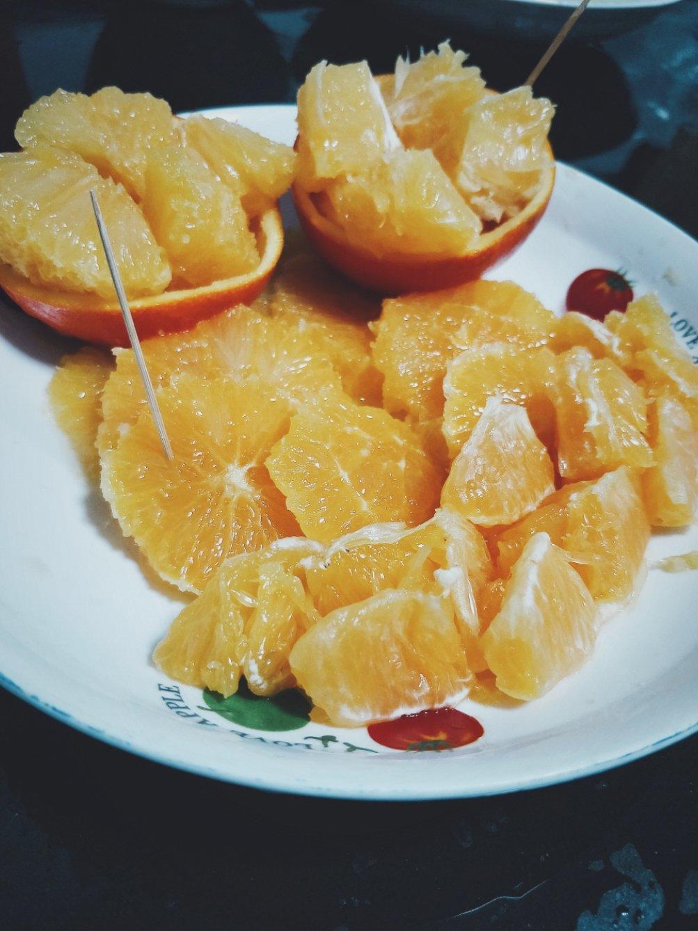 橙子碗（巧切橙子）