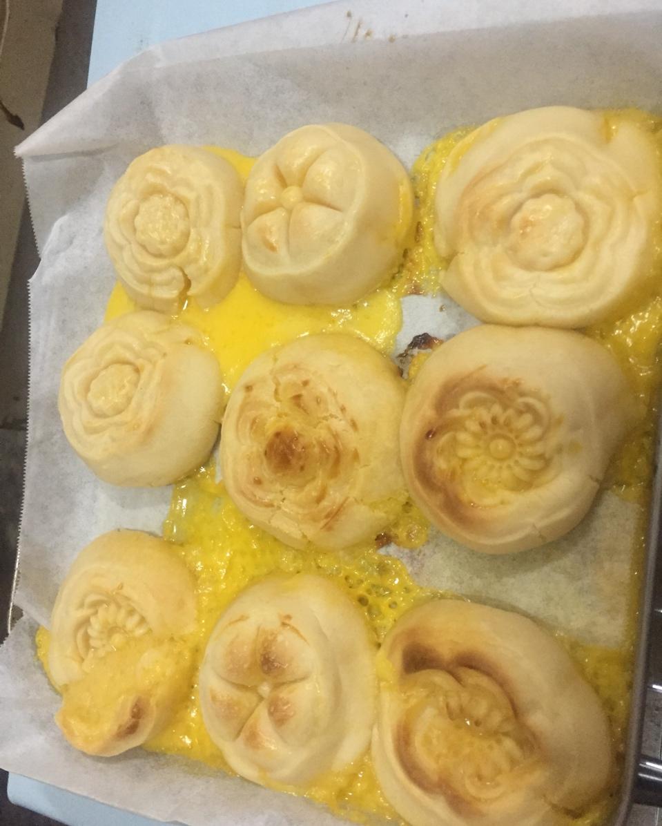 流心奶黄月饼（无吉士粉/转化糖浆版本）【曼食慢语】