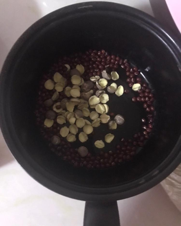 莲子红豆粥