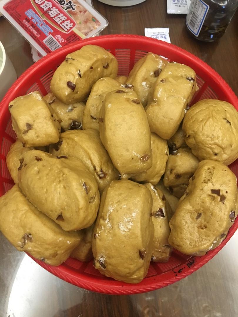 新手也能爆开花的老面红糖大枣开花馒头（泡打粉版or无泡打粉版）