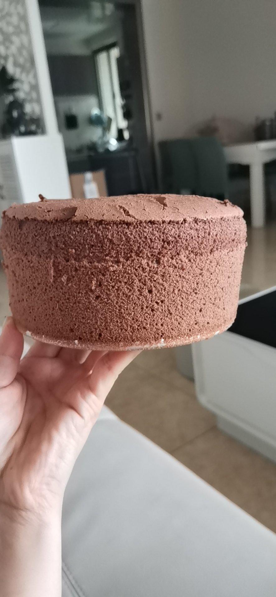 巧克力戚风蛋糕6寸(基础易成功版)