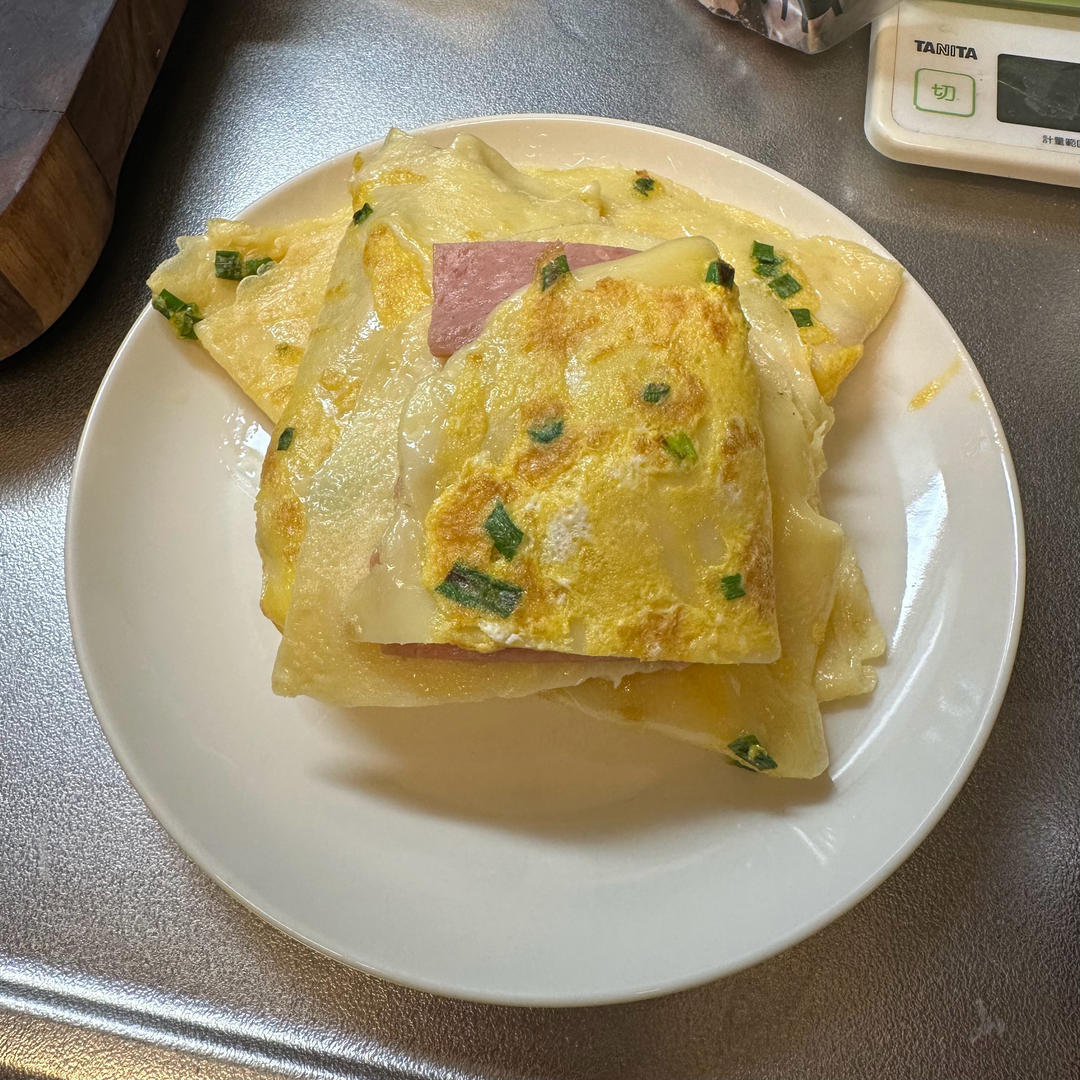 超软筋道的鸡蛋软饼