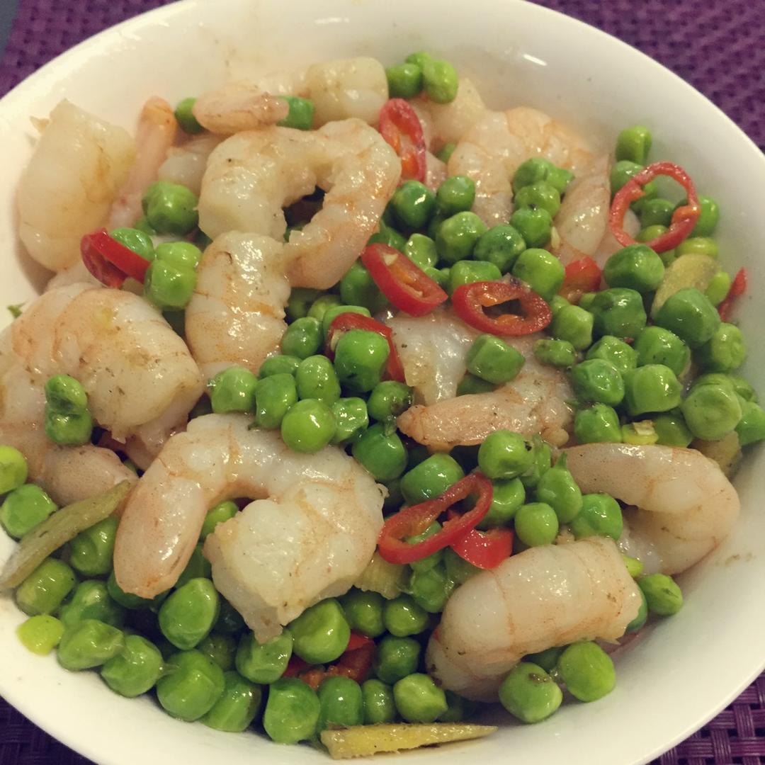 青豆虾仁