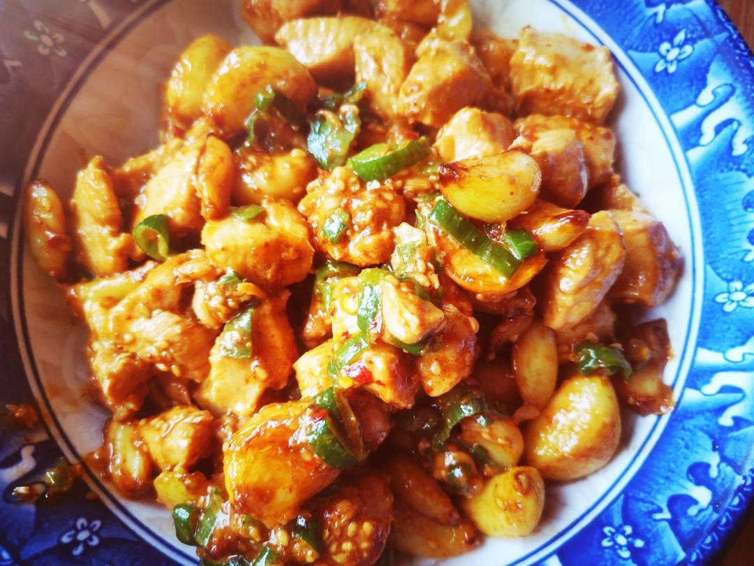 孜然蒜香鸡胸肉