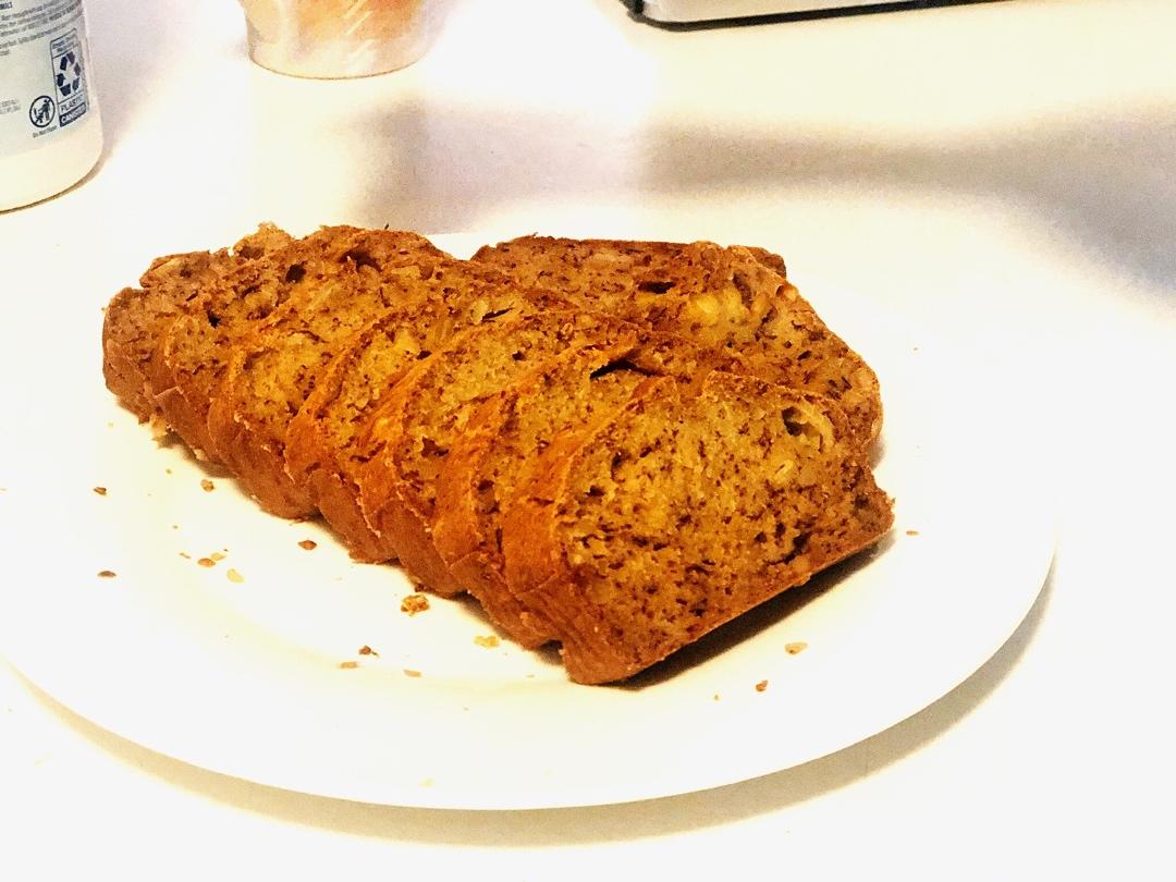 香蕉核桃面包banana bread