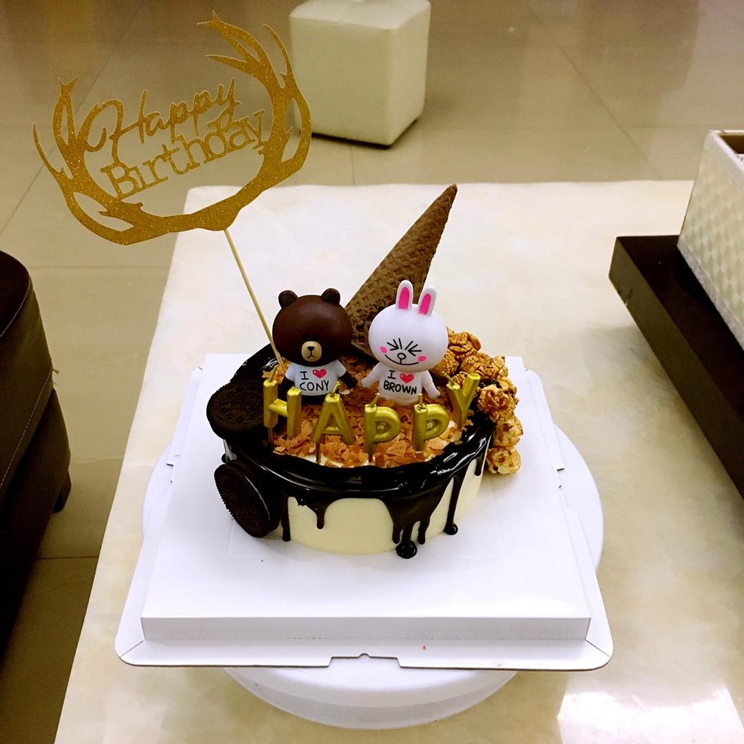 蛋糕淋面之一：甘那许淋面（详细解答淋面太稠的问题）