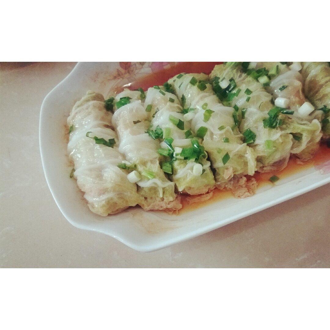 肉酿白菜卷