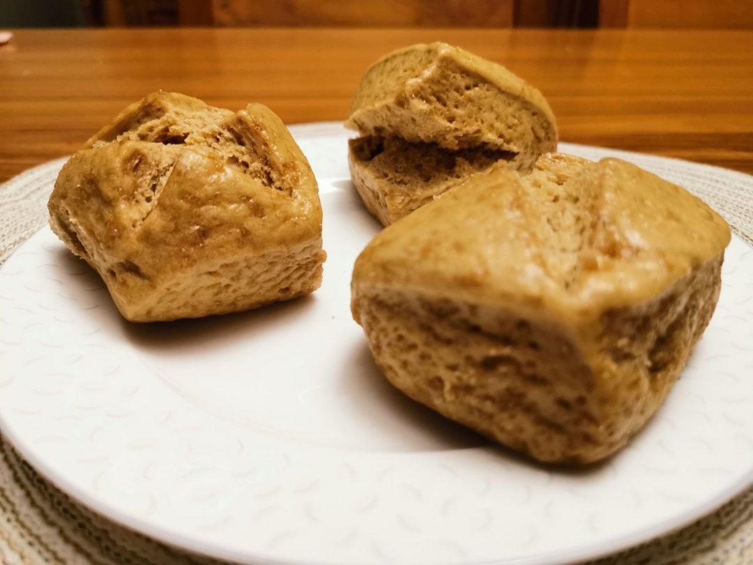 红糖燕麦开花馒头