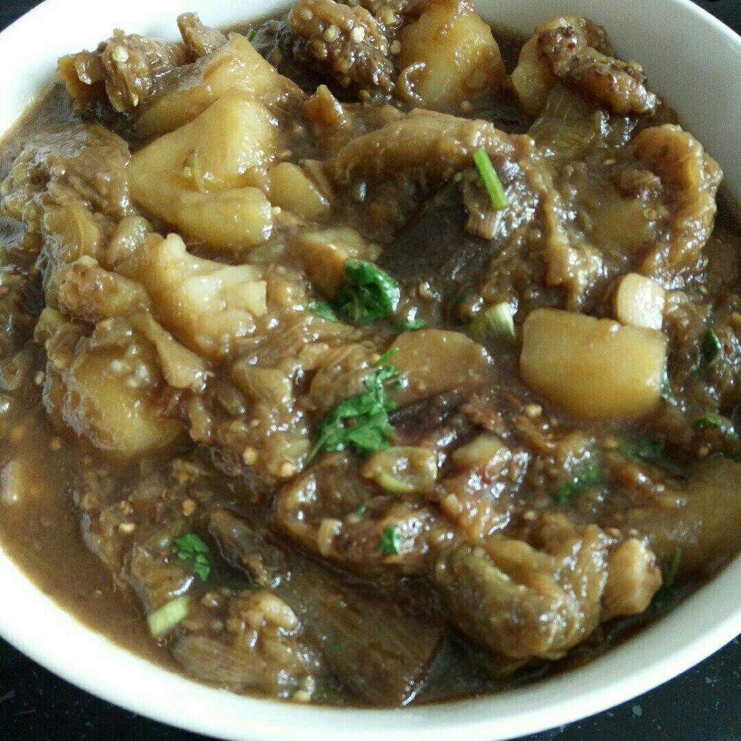 土豆炖茄子