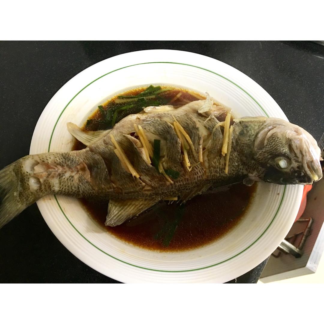 超入味清蒸鱼～清蒸鲈鱼桂花鱼（家常独创）