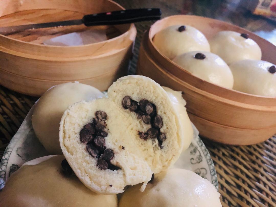 奶香红豆包
