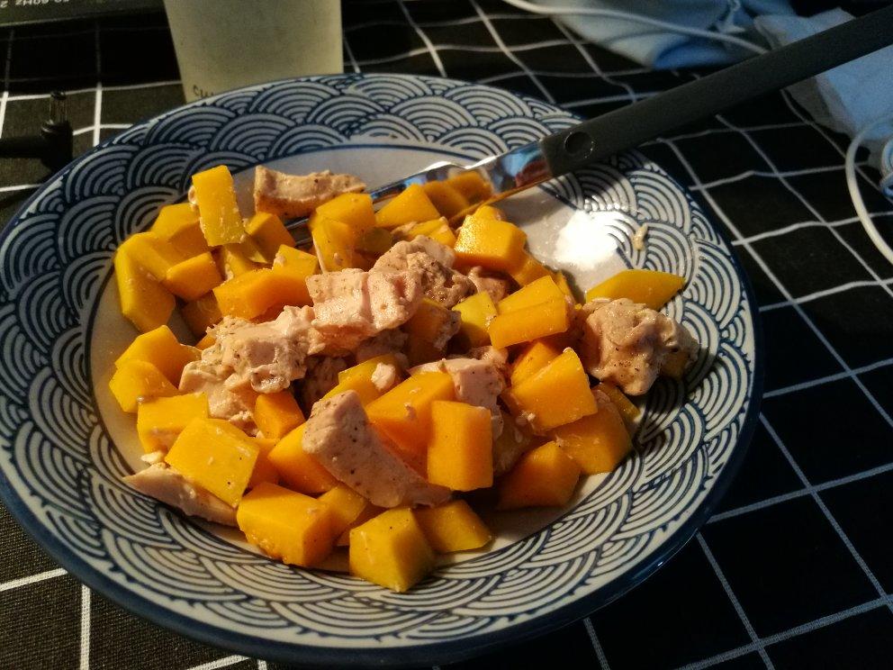 【健康三餐】孜然南瓜蒸鸡胸