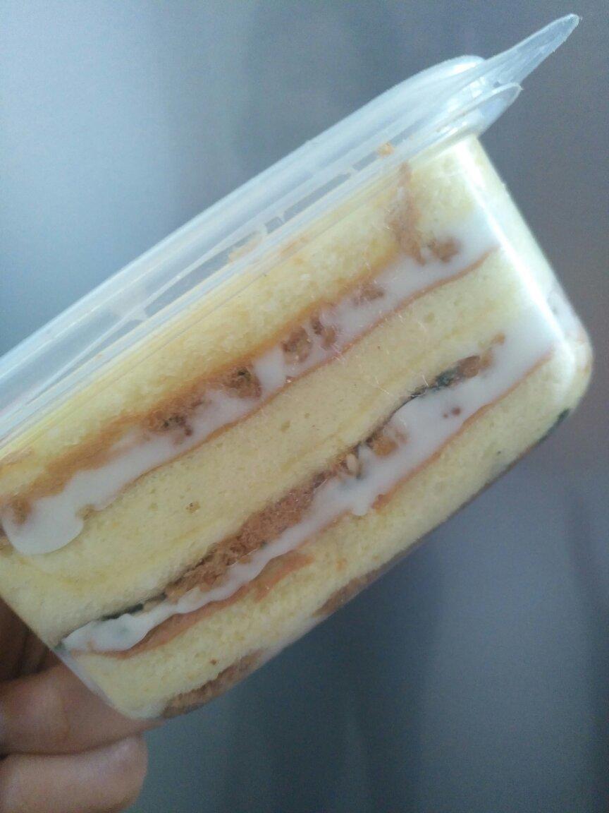 自制肉松沙拉蛋糕盒子