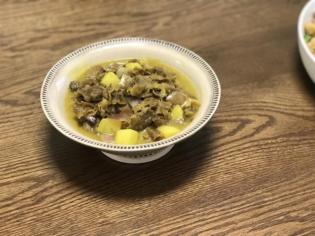 咖喱土豆肥牛