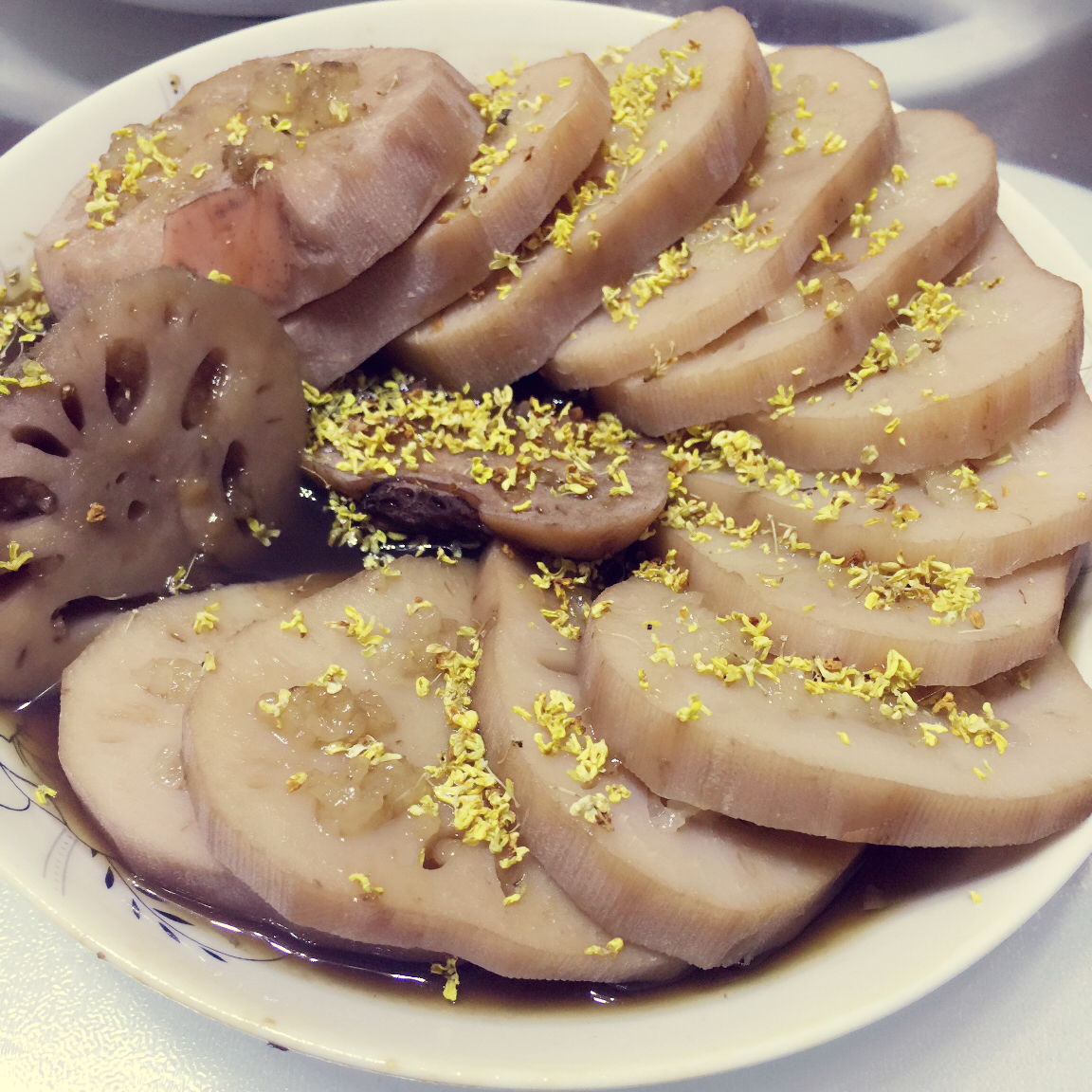 桂花糯米藕