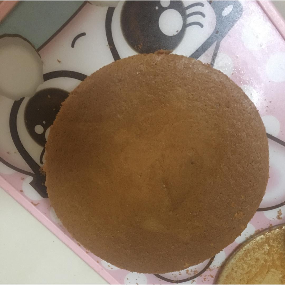 6寸戚风蛋糕（2蛋）