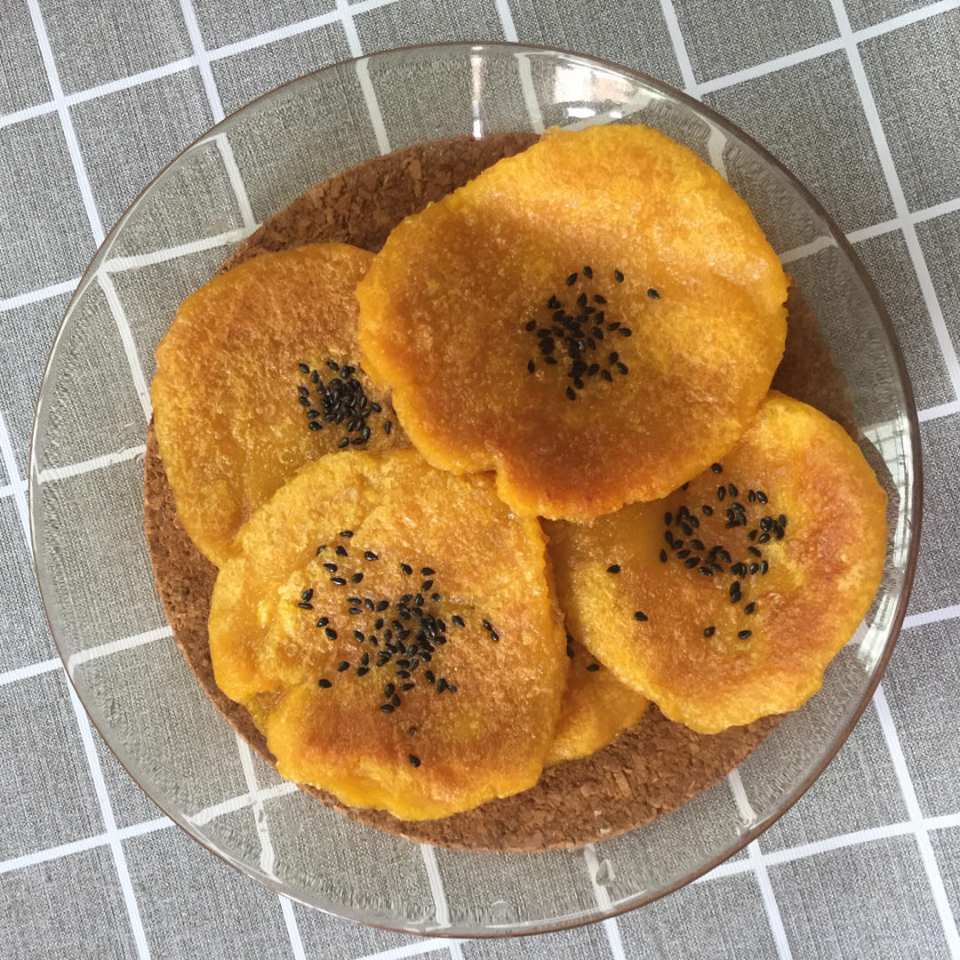 香糯南瓜饼