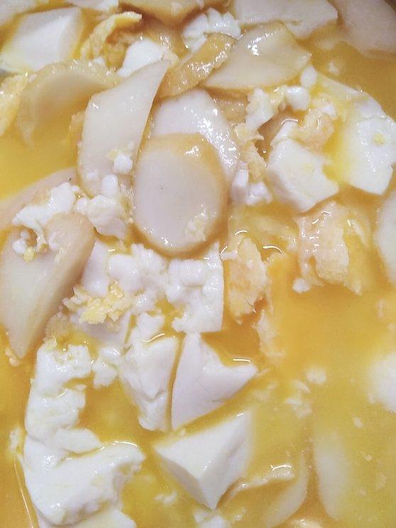 蟹黄豆腐（咸蛋黄版）