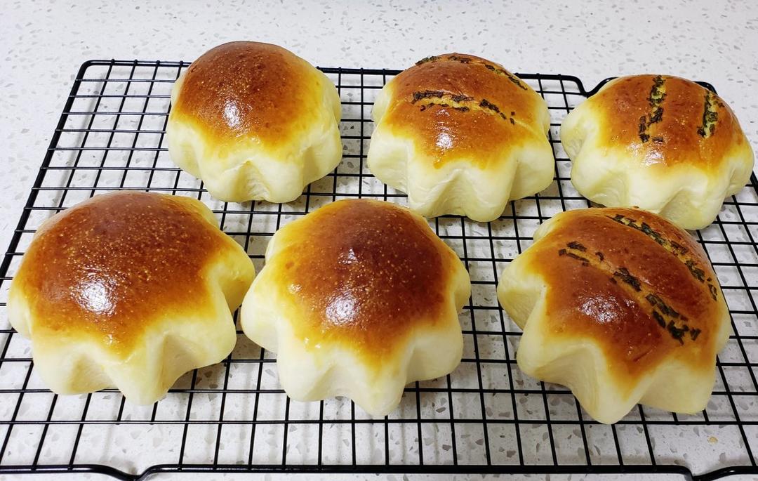 『豆乳卡仕达面包』