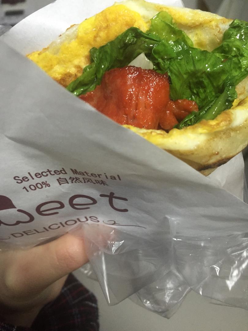 三分钟就可以做好孩子的早餐（手抓饼）