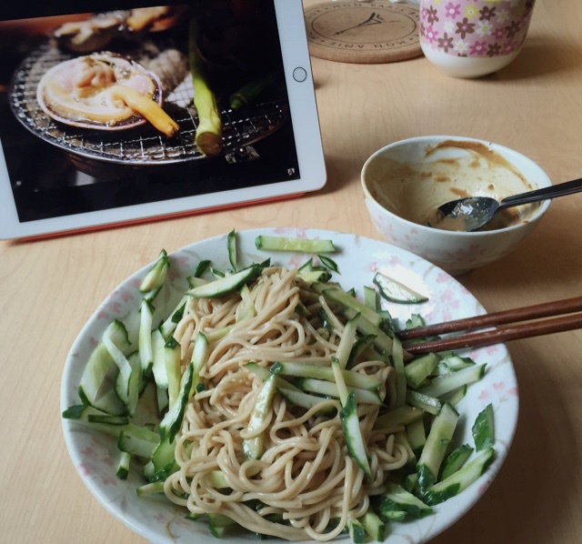 麻酱鸡丝凉面