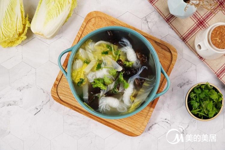 云耳魔芋丝汤的做法