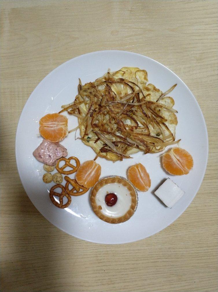 豆芽抱蛋